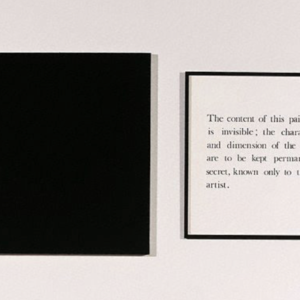 Art & Language, Secret Painting, 1967