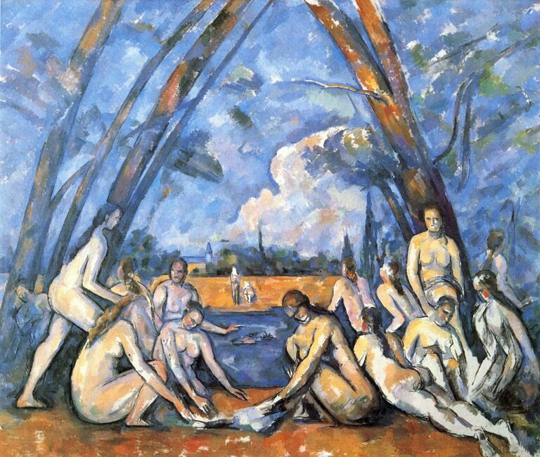 Paul Cézanne, Las grandes bañistas, 1906