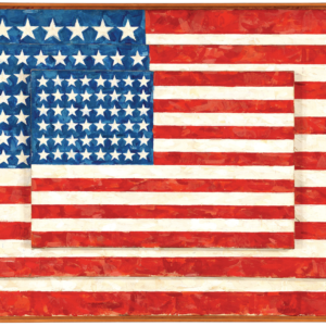 Jasper Johns, Tres banderas, 1958