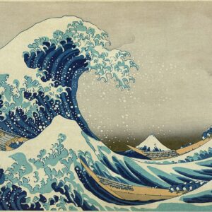 Katsushika Hokusai, La gran ola de Kanagawa, 1830