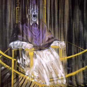 Francis Bacon, Estudio del retrato de Velázquez del papa Inocencio X, 1953