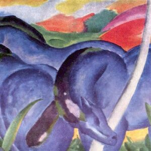 Franz Marc, Los grandes caballos azules, 1911