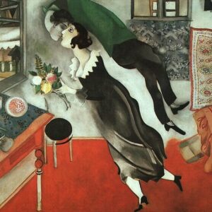 Marc Chagall, El cumpleaños, 1914