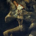 Francisco de Goya, Saturno devorando a su hijo, 1819