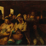Honoré Daumier, El vagón de tercera clase, 1862