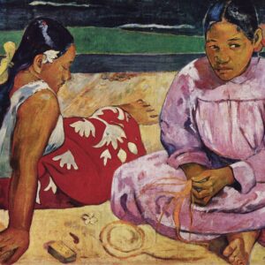 Paul Gauguin, Mujeres Tahitiana en la Playa, 1891