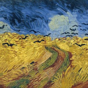 Vincent van Gogh, Trigal con cuervos, 1890.